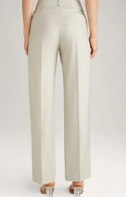 Hot JOOP! Pleat-front Trousers in Light Beige Marl light beige flecked
