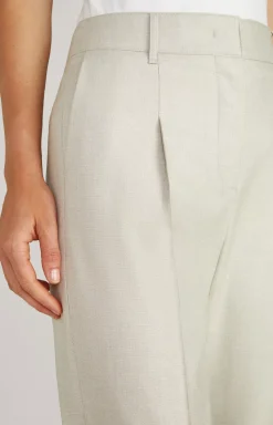 Hot JOOP! Pleat-front Trousers in Light Beige Marl light beige flecked