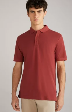 Discount JOOP! Primus Cotton Polo Shirt in brick red