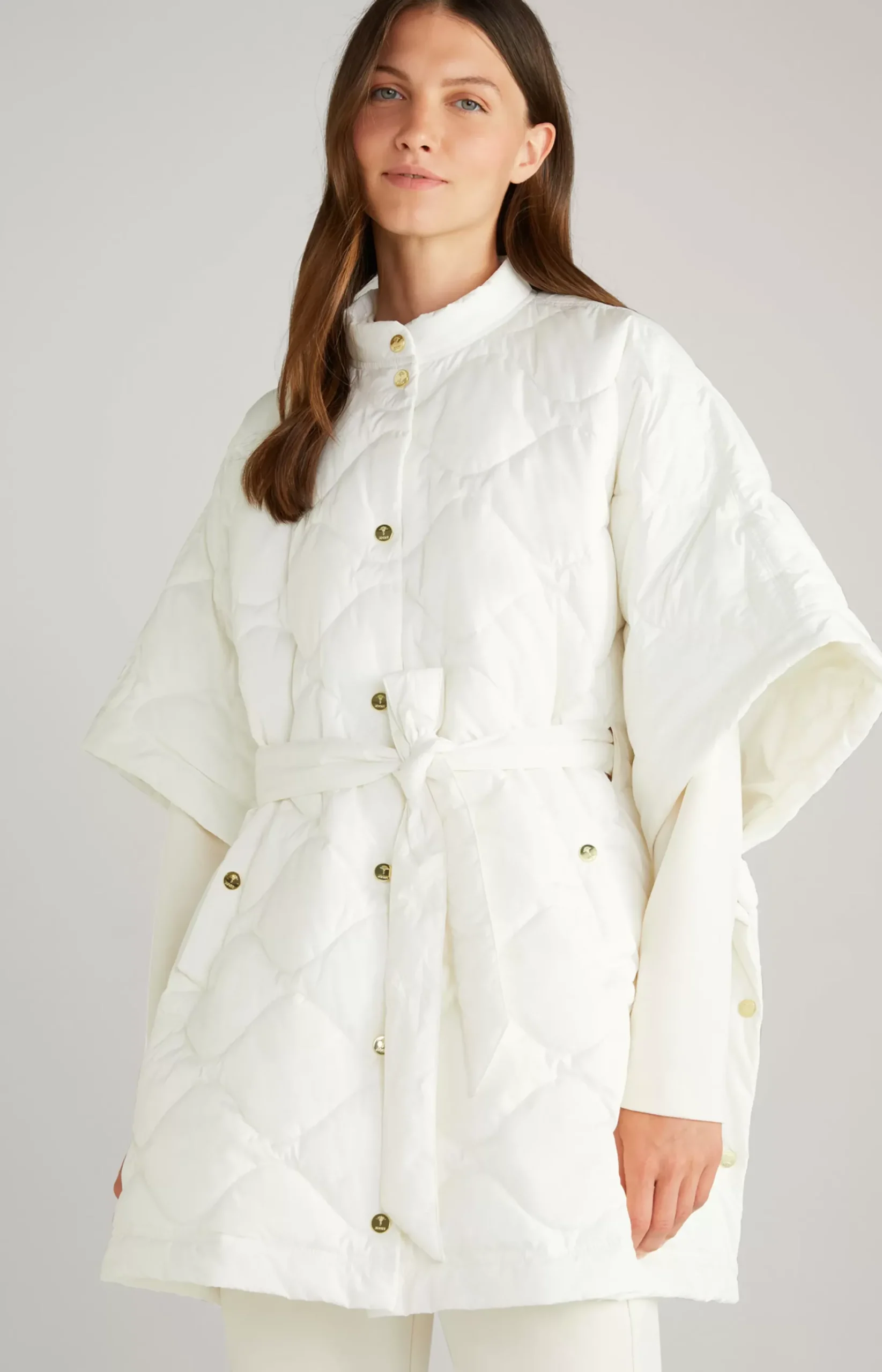 Clearance JOOP! Quilted Cape Jacket in off-white