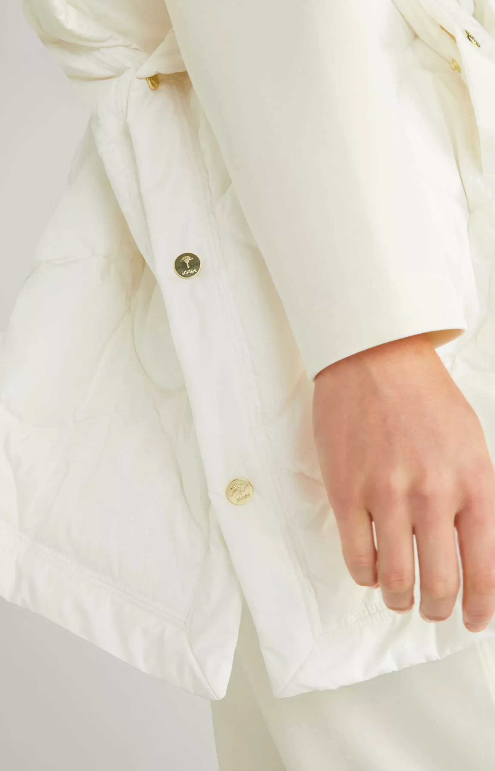 Clearance JOOP! Quilted Cape Jacket in off-white