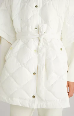 Clearance JOOP! Quilted Cape Jacket in off-white