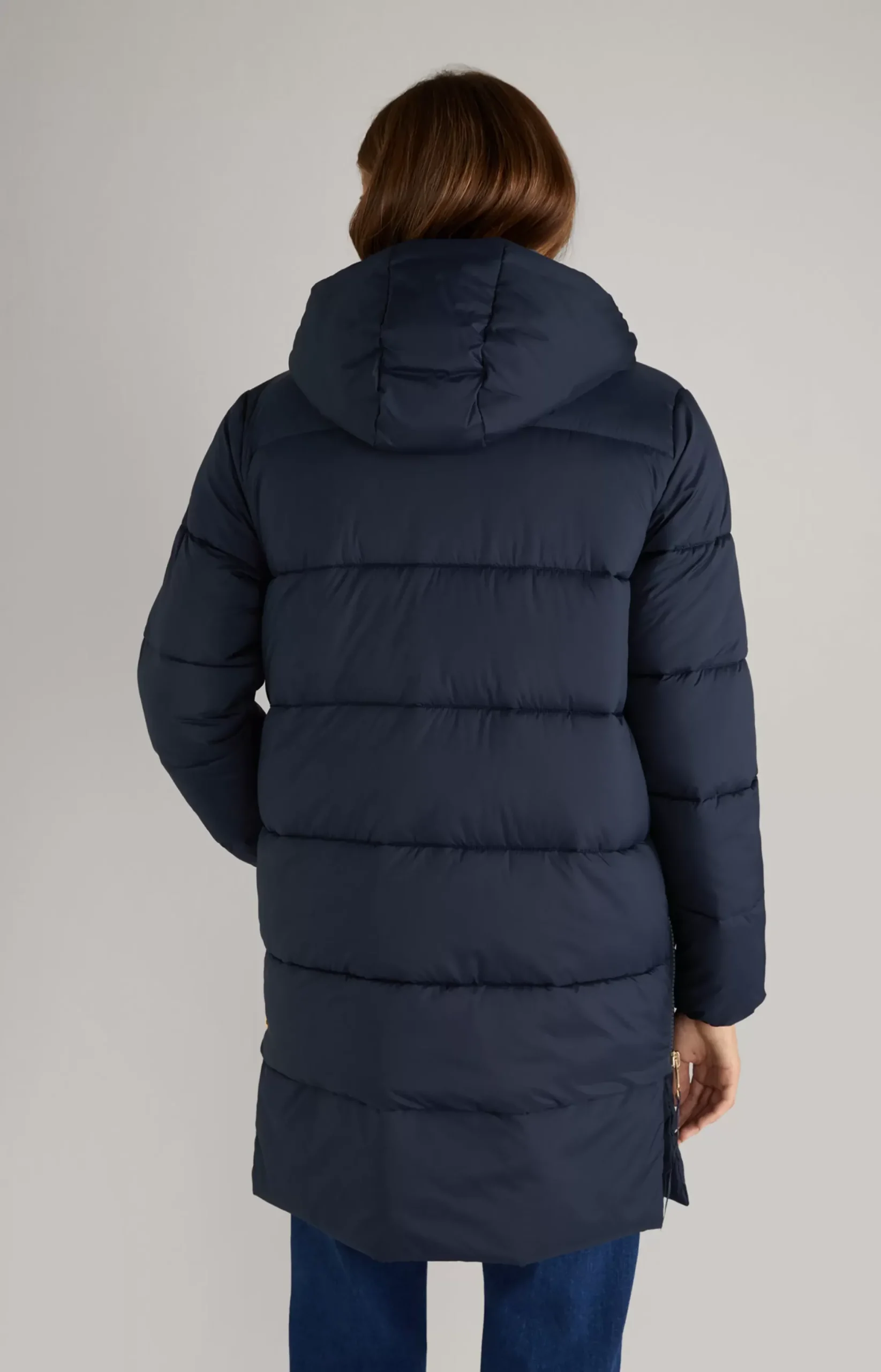Discount JOOP! Quilted Coat in Dark Blue navy
