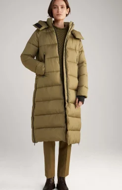 Outlet JOOP! Quilted Coat in olive
