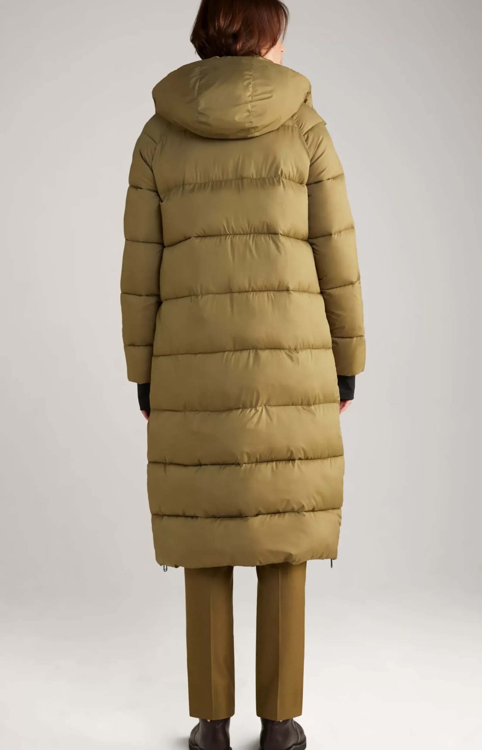 Outlet JOOP! Quilted Coat in olive