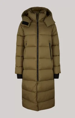 Outlet JOOP! Quilted Coat in olive