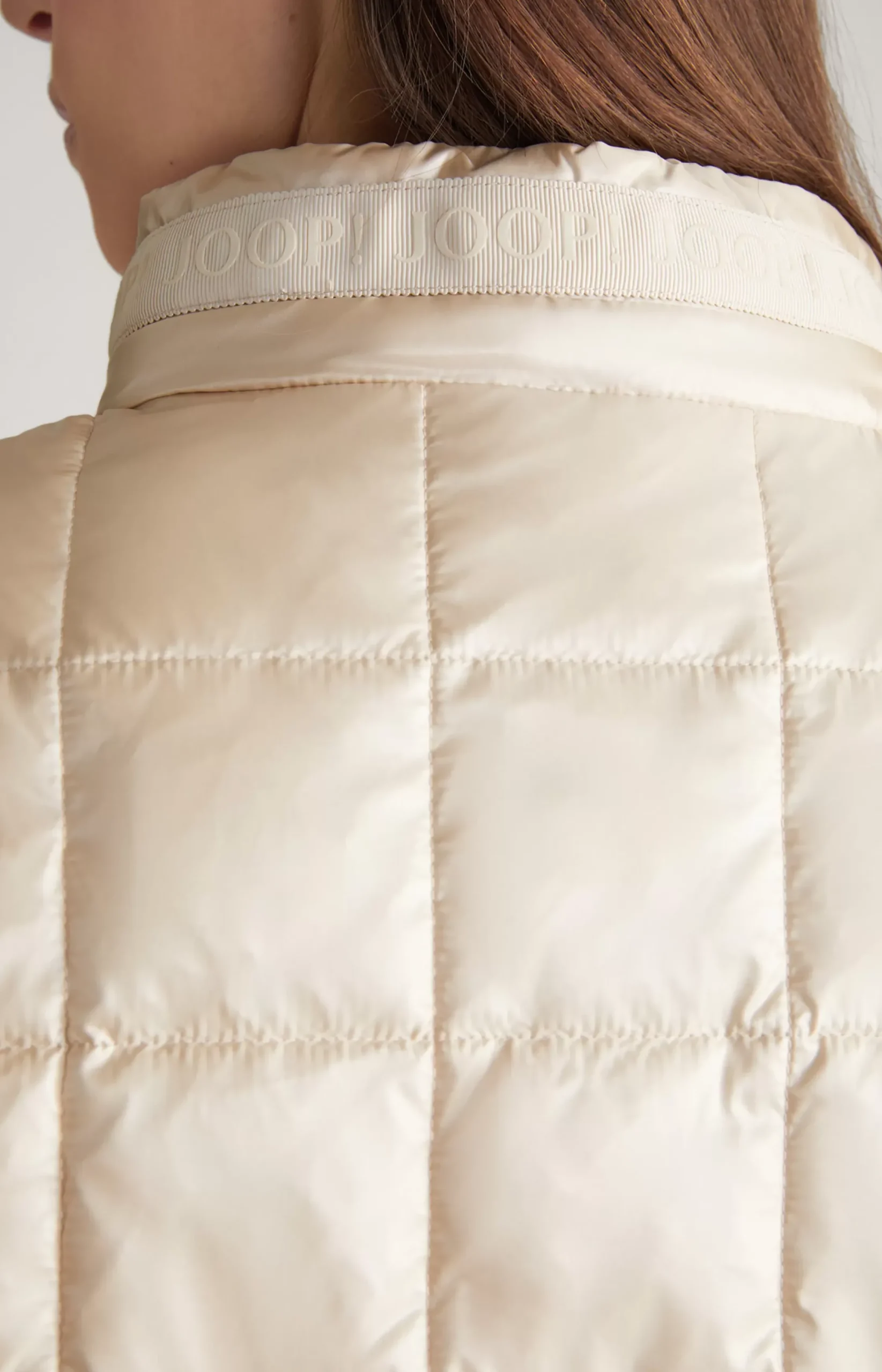 Online JOOP! Quilted Jacket in Champagne nude