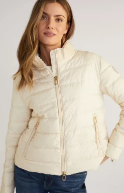Hot JOOP! Quilted Jacket in light beige