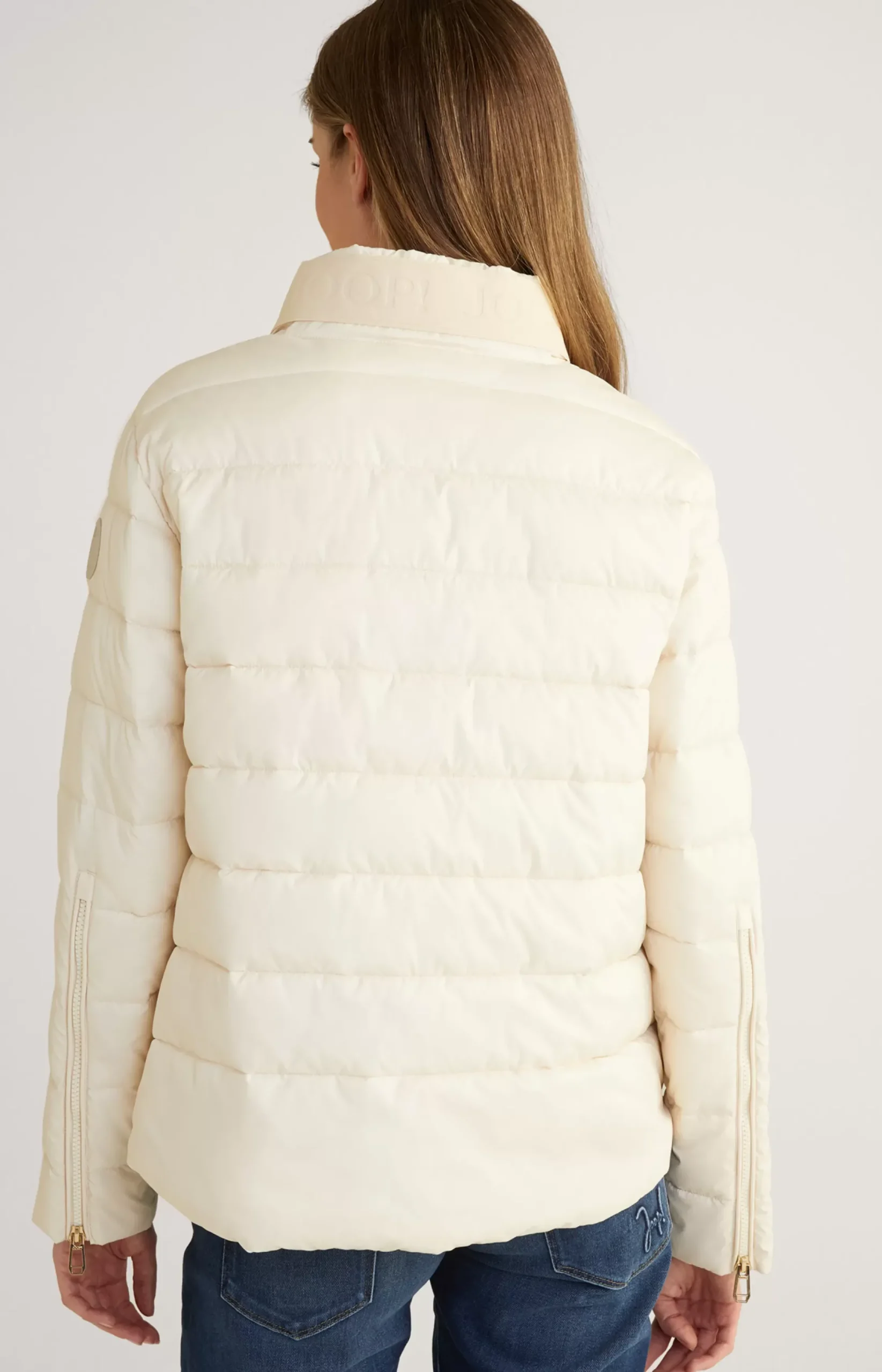 Hot JOOP! Quilted Jacket in light beige