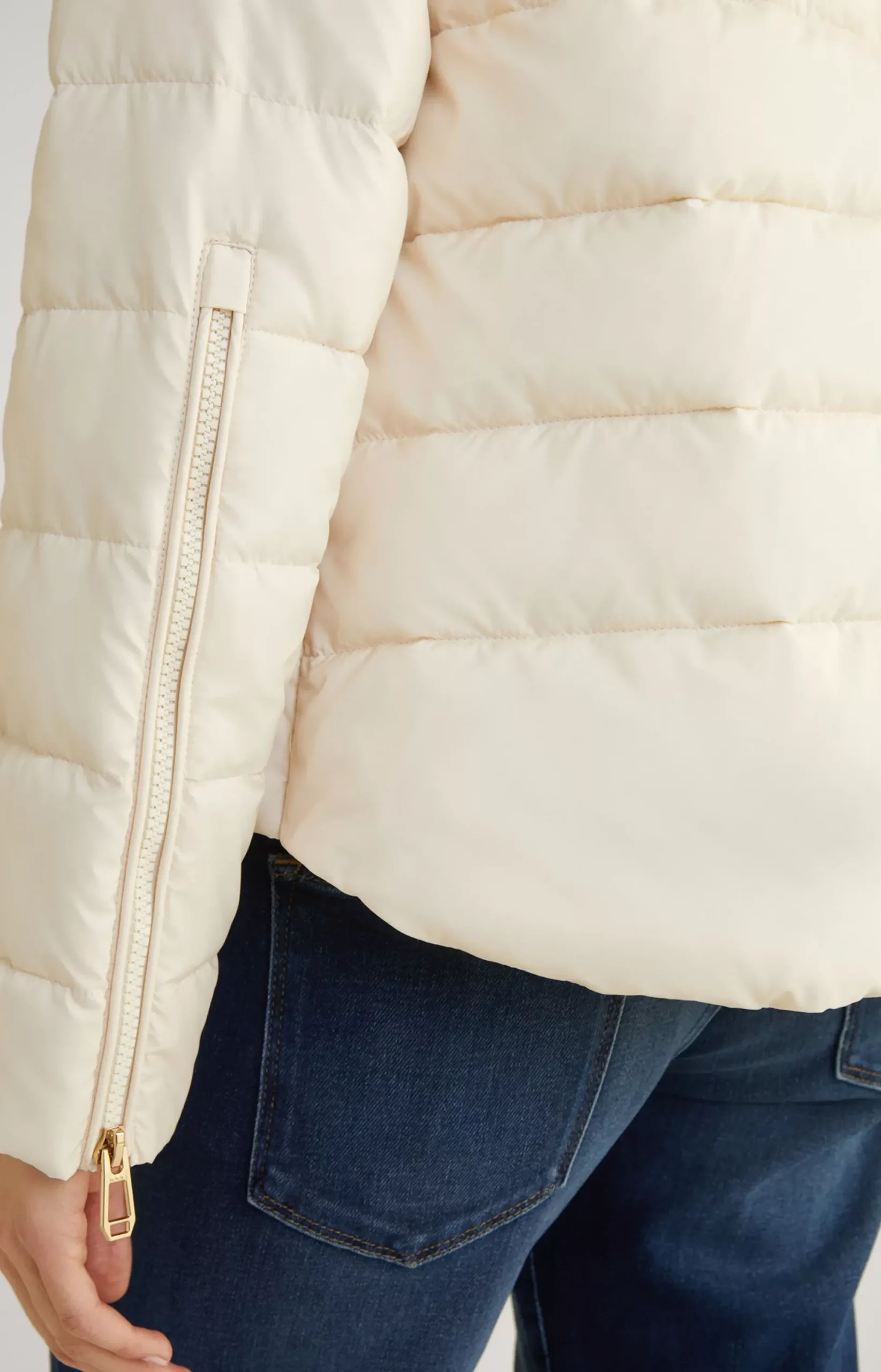Hot JOOP! Quilted Jacket in light beige