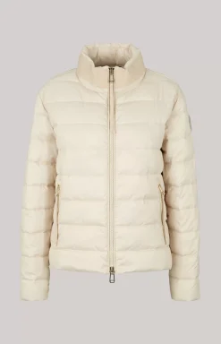 Hot JOOP! Quilted Jacket in light beige