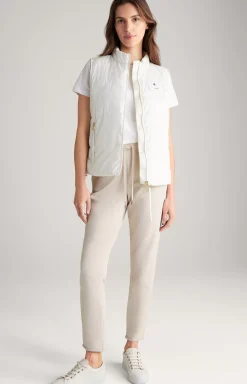 Hot JOOP! Quilted Waistcoat in off-white