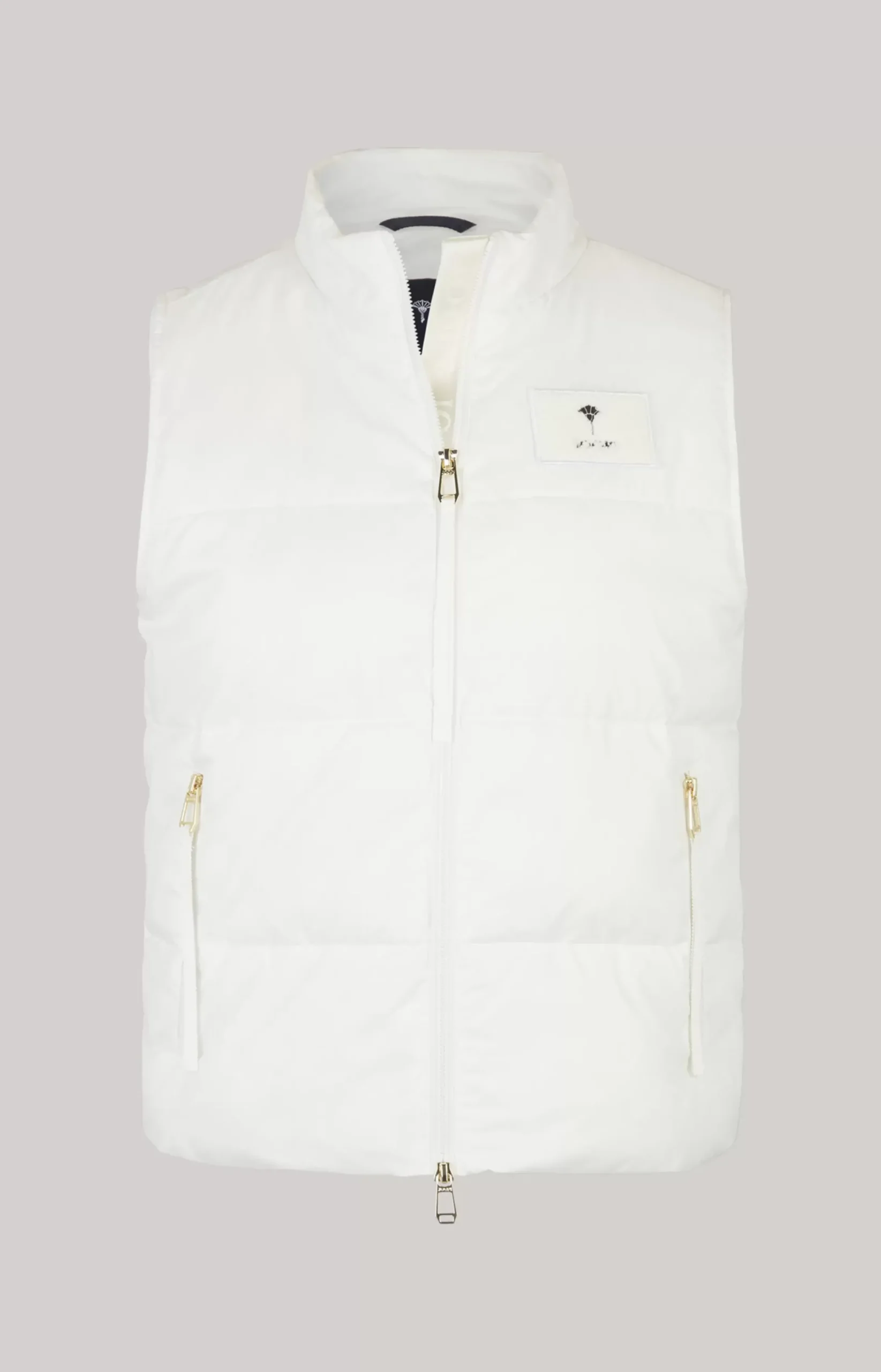 Hot JOOP! Quilted Waistcoat in off-white