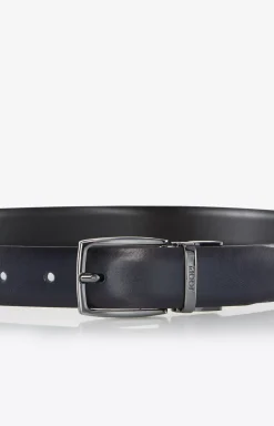Sale JOOP! Reversible Belt in Black/Dark Blue overdyed dark blue 1