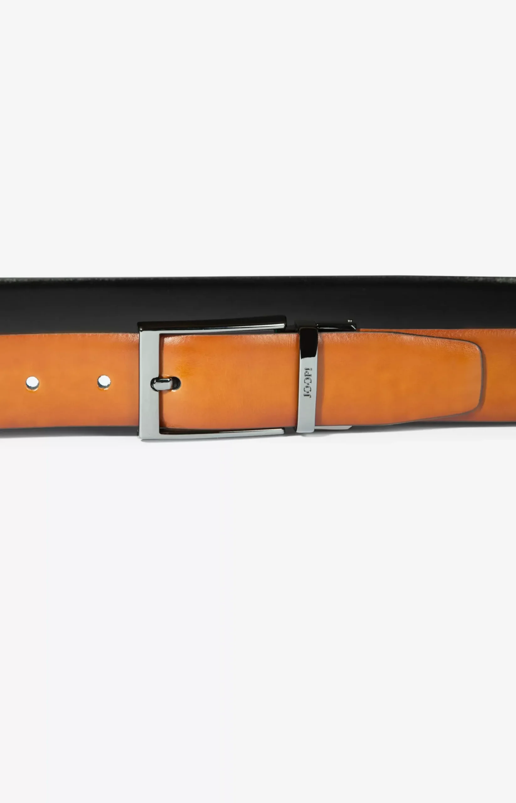 JOOP! Reversible Belt in Cognac/Black