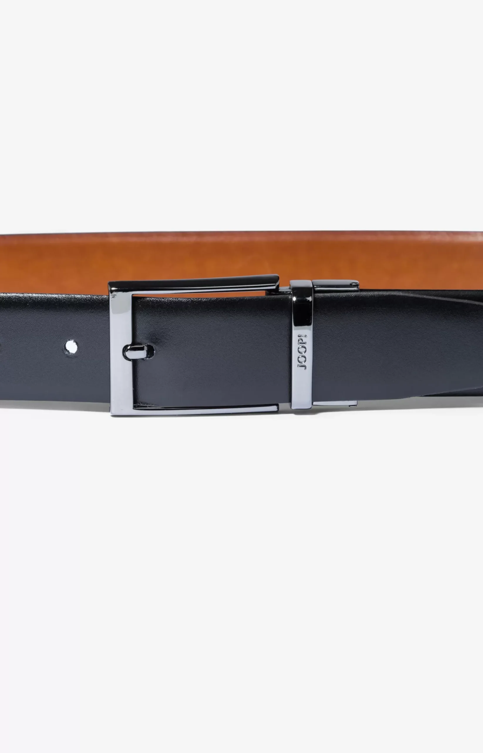 JOOP! Reversible Belt in Cognac/Black