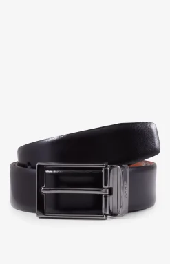 JOOP! Reversible Belt in Cognac/Black