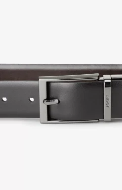 JOOP! Reversible Belt in dark brown/black