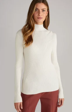Clearance JOOP! Rib Knit Pullover in off-white
