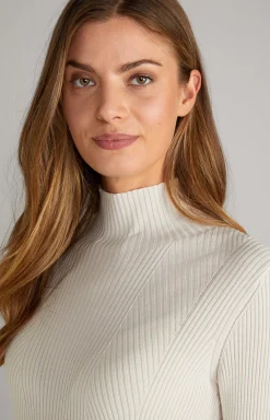 Clearance JOOP! Rib Knit Pullover in off-white