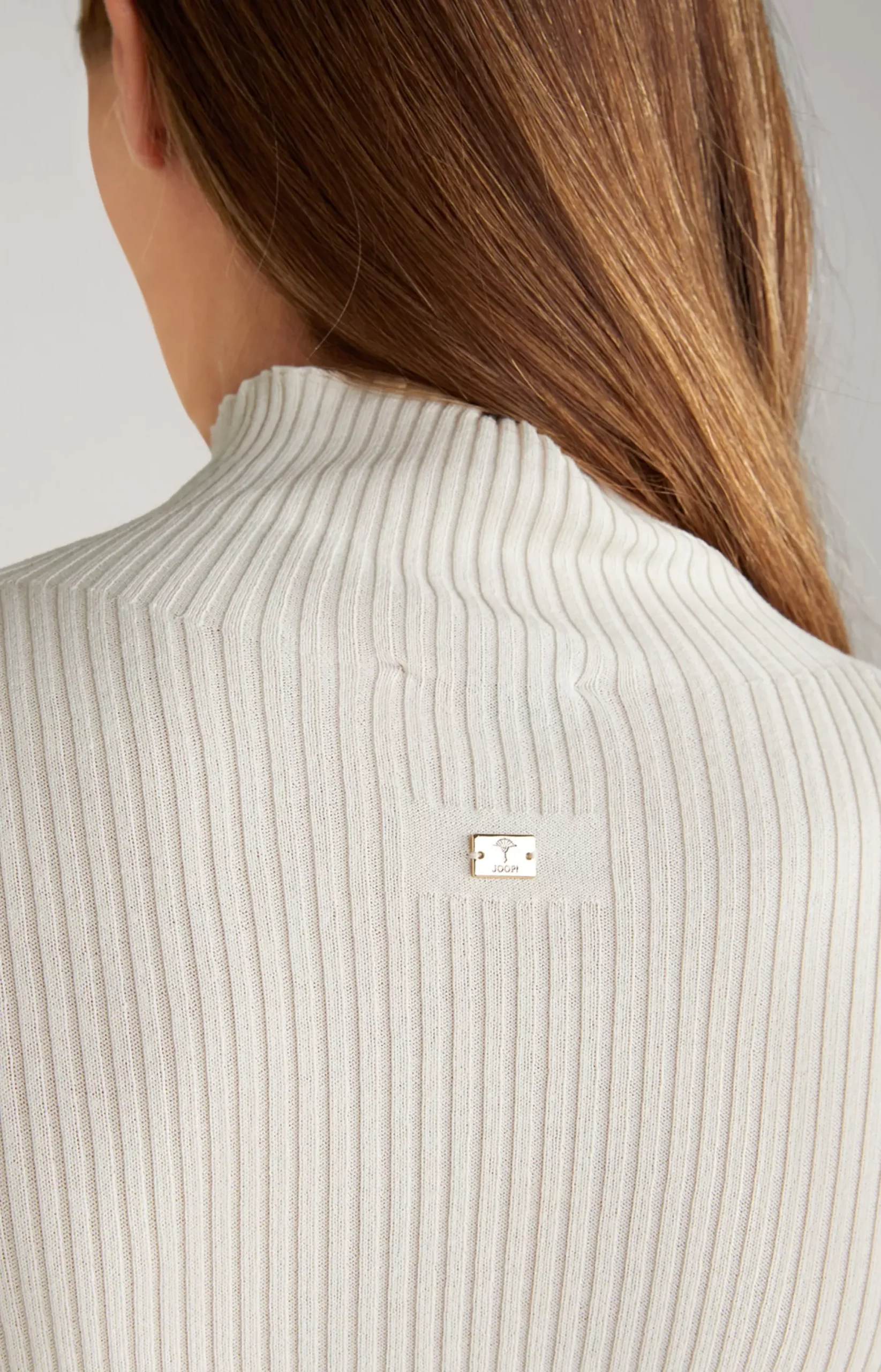 Clearance JOOP! Rib Knit Pullover in off-white