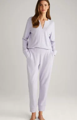 JOOP! Ribbed Loungewear Joggers in lavender