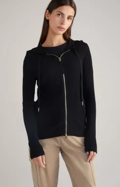 JOOP! Ribbed-knit Jacket in black