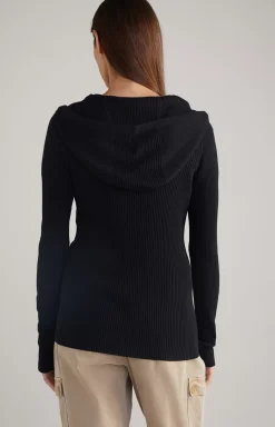JOOP! Ribbed-knit Jacket in black