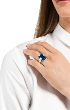 Clearance JOOP! Ring in silver/blue