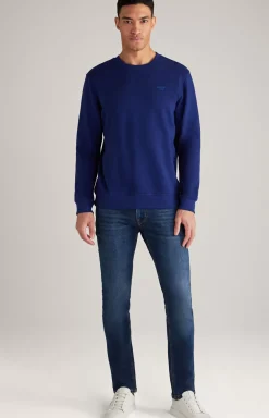 Outlet JOOP! Salazar Cotton Sweatshirt in royal blue