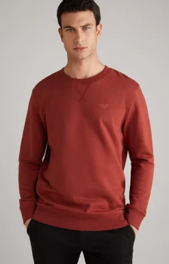 Clearance JOOP! Salazar Cotton Sweatshirt in rust