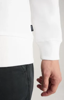 Discount JOOP! Salazar Cotton Sweatshirt in white