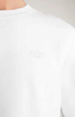Discount JOOP! Salazar Cotton Sweatshirt in white