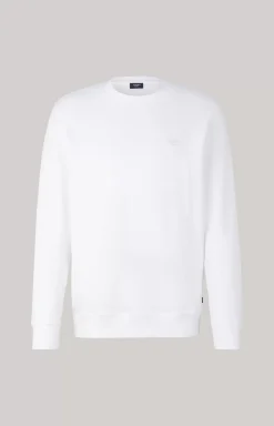 Discount JOOP! Salazar Cotton Sweatshirt in white
