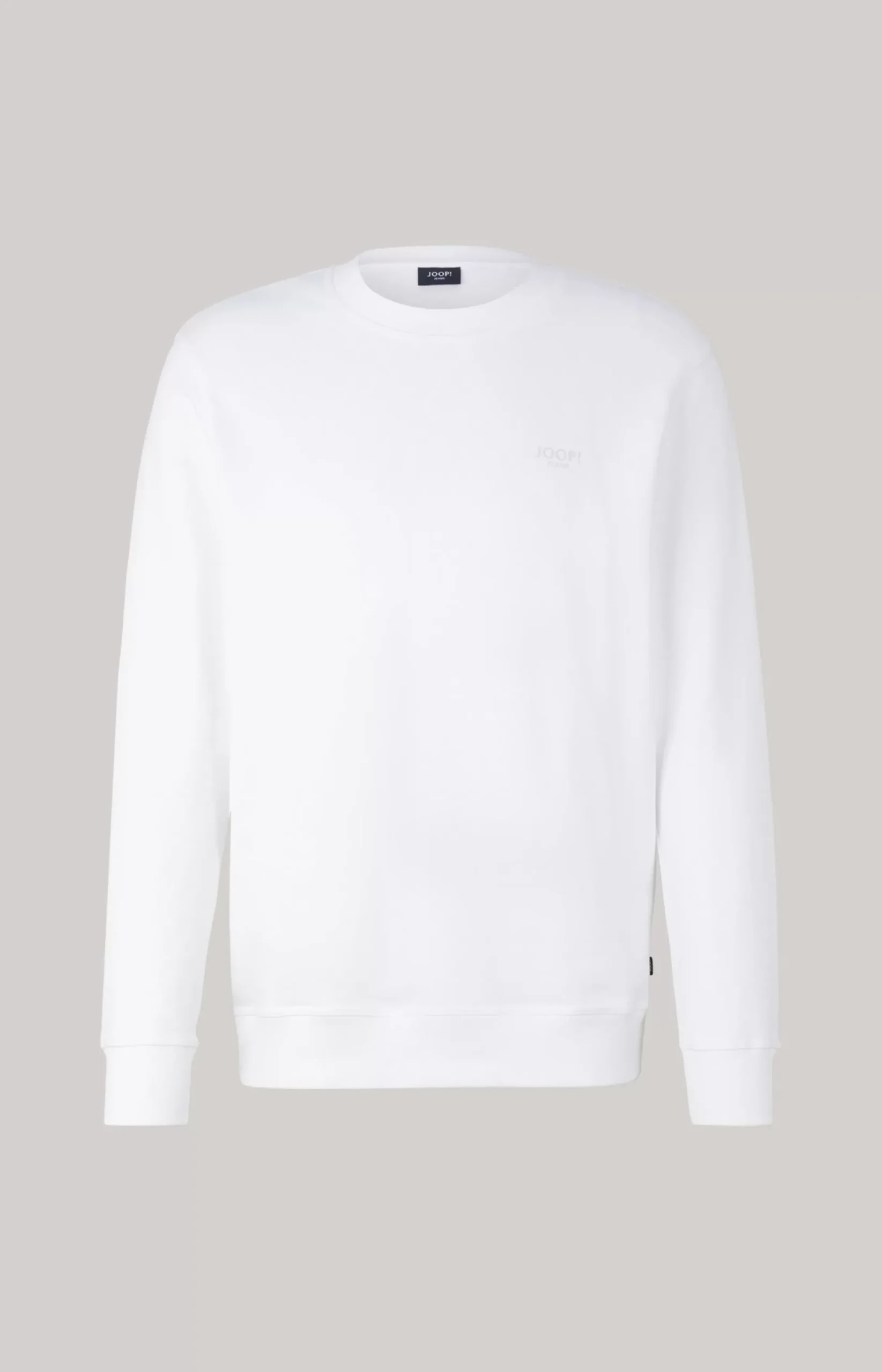 Discount JOOP! Salazar Cotton Sweatshirt in white