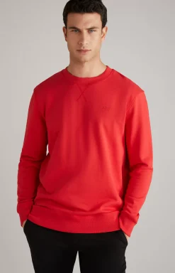 Hot JOOP! Salazar Cotton Sweatshirt in red