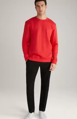 Hot JOOP! Salazar Cotton Sweatshirt in red