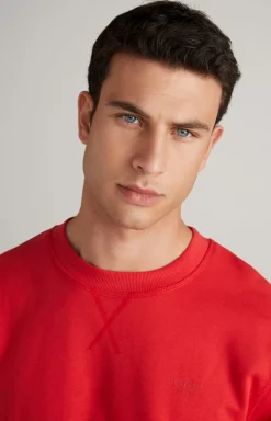 Hot JOOP! Salazar Cotton Sweatshirt in red