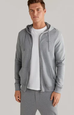Hot JOOP! Salvatore Hoodie Sweatshirt Jacket in grey melange