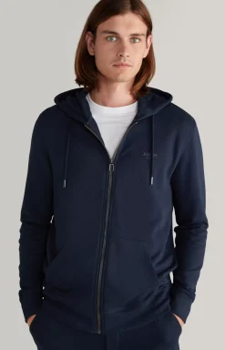 Hot JOOP! Salvatore Hoodie Sweatshirt Jacket in dark blue