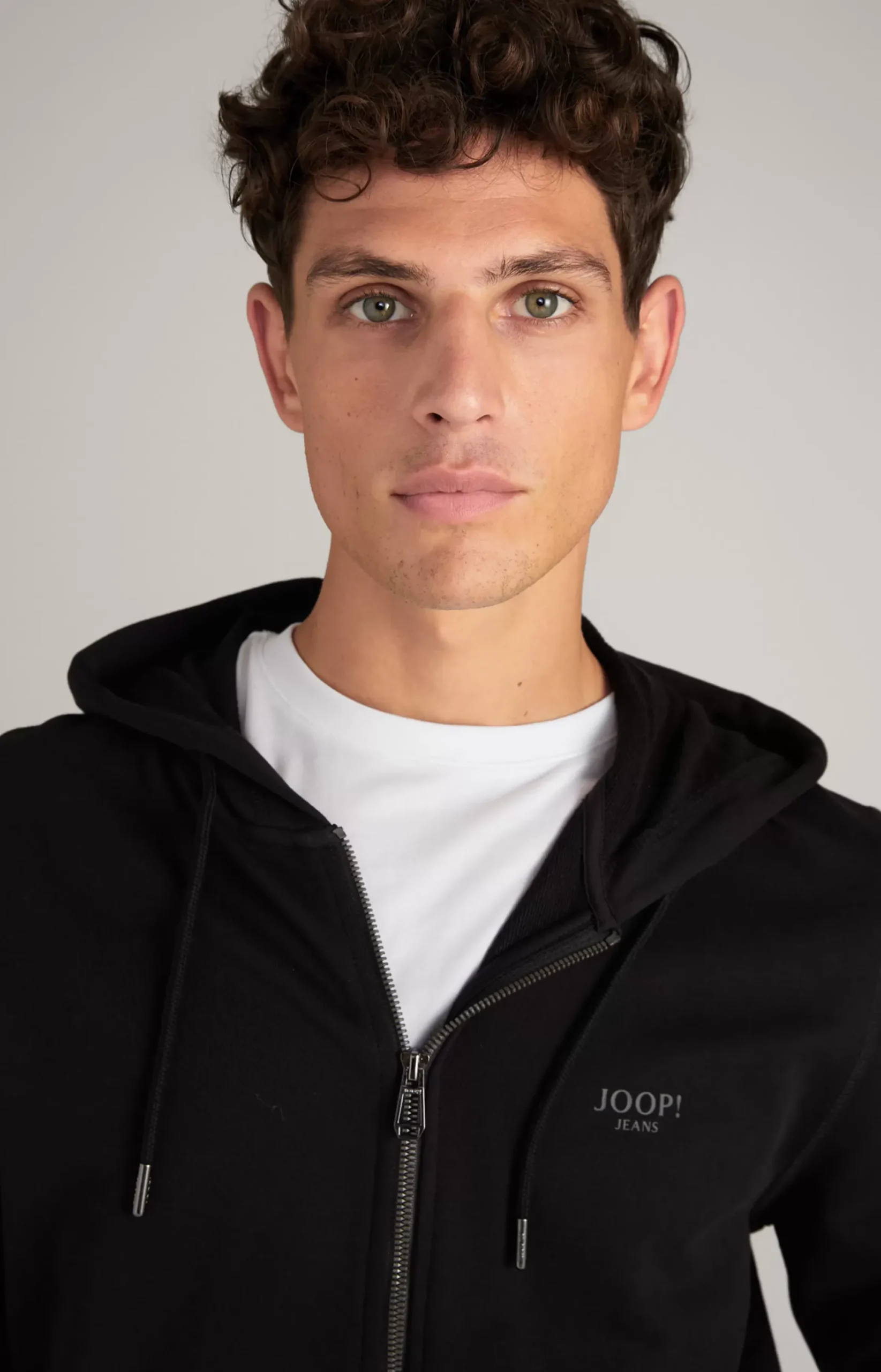 Sale JOOP! Salvatore Hoodie Sweatshirt Jacket in black