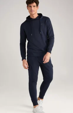 Discount JOOP! Samuel Cotton Hoodie in dark blue