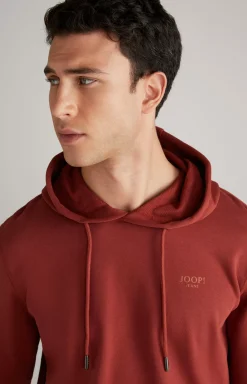 JOOP! Samuel hoodie in red rust