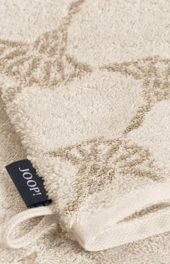 Sale JOOP! Sand/Ecru Cornflower Terrycloth Series in cream