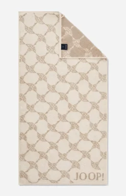 Outlet JOOP! Sand/Ecru Cornflower Terrycloth Series in cream