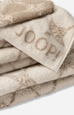 Outlet JOOP! Sand/Ecru Cornflower Terrycloth Series in cream