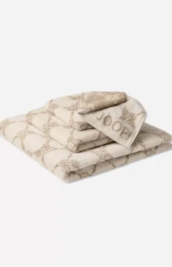 Outlet JOOP! Sand/Ecru Cornflower Terrycloth Series in cream