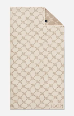 New JOOP! Sand/Ecru Cornflower Terrycloth Series in cream