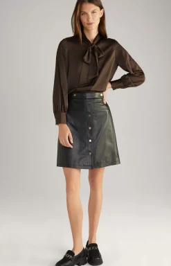 Discount JOOP! Satin Blouse in dark brown