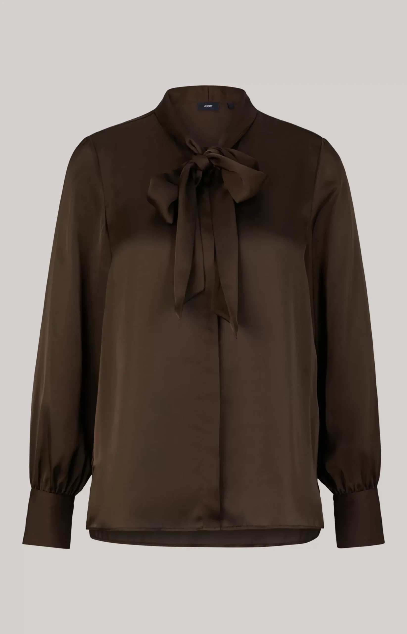 Discount JOOP! Satin Blouse in dark brown